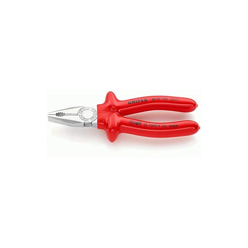 クニペックス KNIPEX 0307-180 絶縁ペンチ 1000V