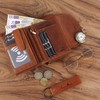 Chunkyrayan Genuine Leather Women's Purse, High-Quality, Vintage, RFID Protection, Includes