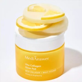 Mediance [런칭기념 특가+사은]메디앤서 비타 콜라겐 글로우 패드 140ml 80매 Launch Special + Gift] MediNser Vita Collagen Glow Pad 140ml 80 Sheets