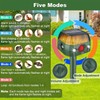 JNKNT Ultrasonic Animal Repeller,360° Solar Pest Animal Repellent,Cat Repellent Outdoor