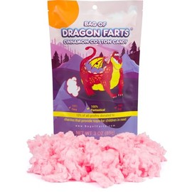 Dragon Farts Sweet Cinnamon Cotton Candy, 1 pack / 3 ounces