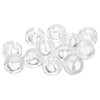 Luxshiny Bead Chain Crimp Stop 12pcs Window Lock Stops Curtains