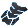 GoodsLand GD-TANKPAD-BL Tank Pad Tank Guard Universal Motorcycle Tank Sticker