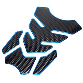 GoodsLand GD-TANKPAD-BL Tank Pad Tank Guard Universal Motorcycle Tank Sticker Stylish
