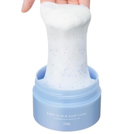 TBC Body Scrub Soap, Cool, 10.6 oz (300 g), Stretching Massage, Scrub, Soap, Body Care, Blackheads, Skin Care, Bath & Beauty Ingredients, Cool Feel, Clear Savon Fresh Scent