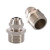 Brass Water Filter Adapter for Faucet Thread Tube Adapter for