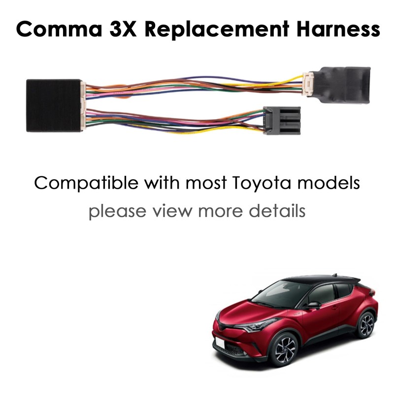 TSTESE Replacement Harness Compatible with Comma 3X Replacement Part Toyota