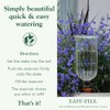 Plant Nanny Easy-Fill Fluted Reservoir Stake Set (Single, 1000 ml,
