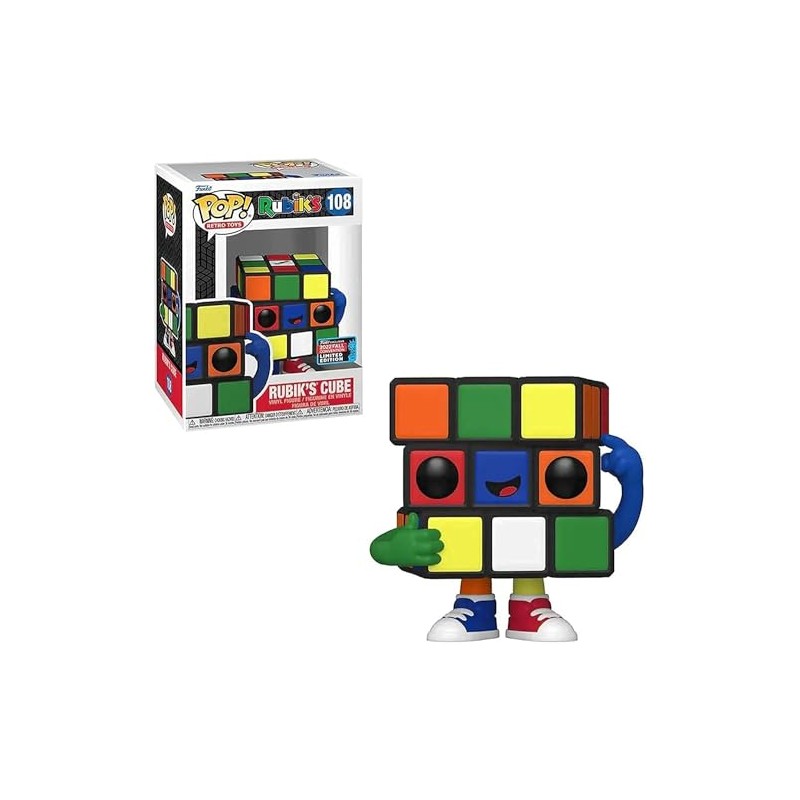 Funko Pop! Retro Toys: 2022 Rubik's Cube Convention Exclusive Puzzle