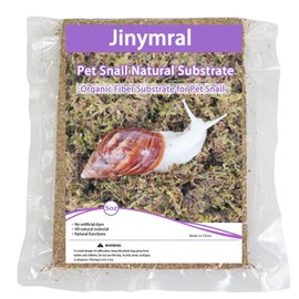 Jinymral 5oz Pet Snail Substrate, Ideal Terrarium Habitat Supplies