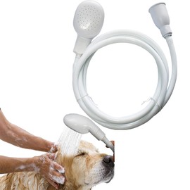 2m/6.56ft Pet Sink Spray Hose Portable Garden/Tub Faucet Sprayer Handheld Hose Faucet Shower for Bathing Baby,Pets,Washing Hair,Rinsing Vegetables