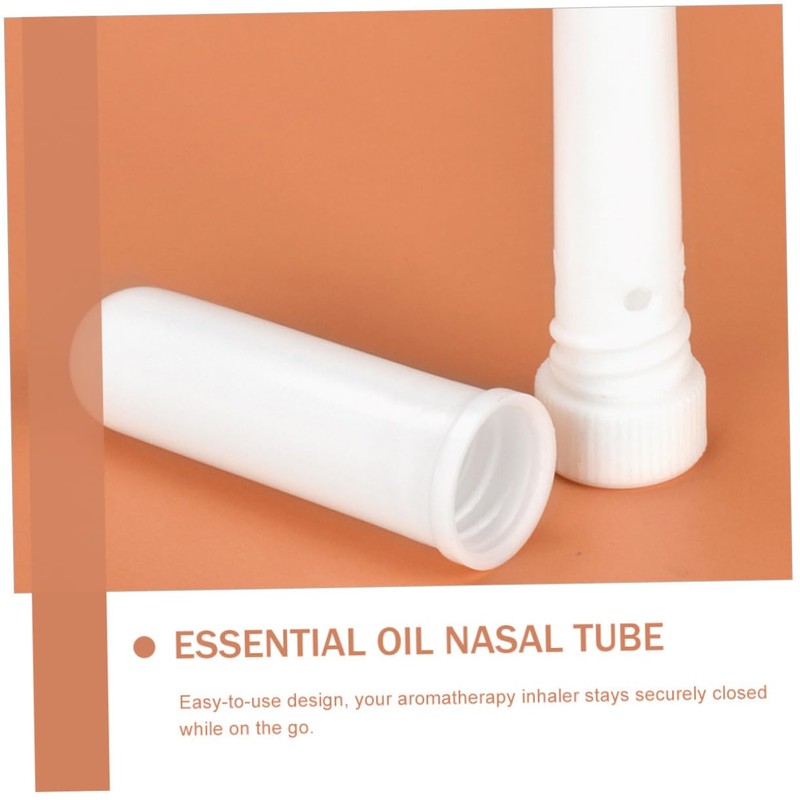 Baluue Essential Oil Tubes 20pcs Aromatherapy Leakproof Refillable Compact Perfect