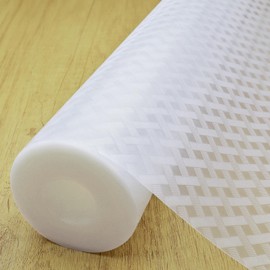 Non-Slip Shelf Liner, for Kitchen Cabinets, Washable Oil-Proof & Waterproof Drawer Mats for Refrigerators, Shelves & Desks, Non-Adhesive EVA Material