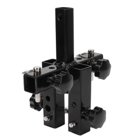 Scooter Rear Bracket Convert Frame,Rear Basket Convert Frame Aluminium Alloy Multifunctional Rear Mounting Bracket Transfer Frame for Mobility Scooter