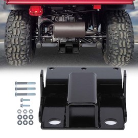 G-PLUS 2'' Rear Receiver Trailer Tow Hitch Kit Compatible with Kawasaki Mule 600 610 2005-2016/Kawasaki Mule SX 2017-2023