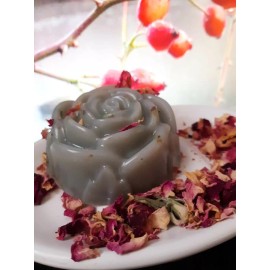enatu Mud and Rosehip oil Natural handmade soap for detox and tone skin