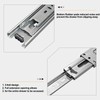 12 inch Drawer Slides 4 Pairs (8pcs) Full Extension Ball