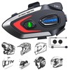 VCOROS VR1 Motorcycle Helmet Headset, Long Battery Life Helmet Speakers