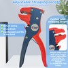 2 in 1 Automatic Wire Stripper & Cutter, Self-Adjusting Insulation