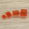 ECSiNG 4Pcs Dollhouse Food Storage Box 1/6 1/12 Scale Dollhouse