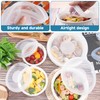 Purekra Silicone Lids for CorningWare 16-Ounce Round Dish, 2 Pack