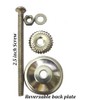 Perilla Home Printed Ceramic Knobs for Cabinet Vintage Kitchen -