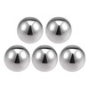 sourcing map 304 Stainless Steel Hollow Cap Ball for Railing