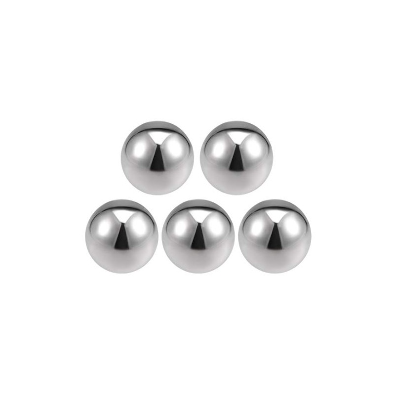 sourcing map 304 Stainless Steel Hollow Cap Ball for Railing