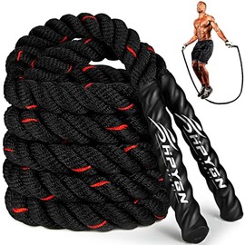 HPYGN Jump Rope, Weighted Jump Rope for Men women, 2.8lb 3.8lb 5lb Heavy Skipping Rope for Exercise, Adult Jumpropes for Home Workout, Improve Strengt