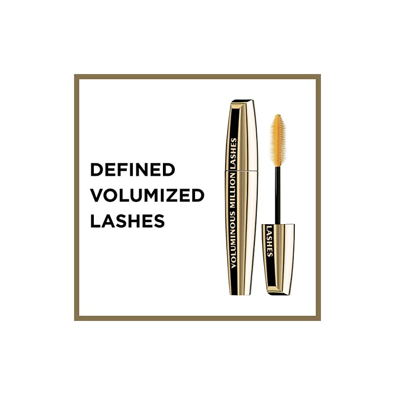 L'Oreal Paris Maquillaje Voluminoso Million Lashes Mascara, Voluminizador, Definir, A