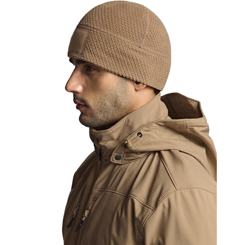 CQR Men's Fleece Tactical Beanie, Lightweight Army Military Skull Cap,