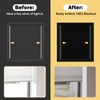 Blackout PVC Light Blocking Strips for Window Shades and Blinds