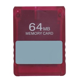 V1.953 Memory Card Professional OPL HD Loader Game Program Card for Game Console Accessories 64MB Transparent Red