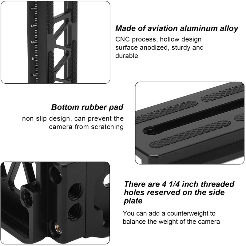 L Bracket Vertical Plate Quick Release Vertical Video Shooting Bracket