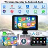 7" HD Apple CarPlay & Android Auto Screen for Car