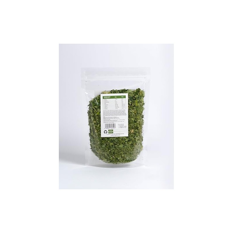 Bioura Organic Ceylon Dried Moringa Leaves Tea 25g, Rich Aroma,