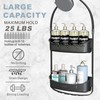 EMT ETRENDS Shower Caddy Hanging, Anti-Swing Shower basket over showerhead