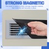 PATIKIL Rectangle Magnetic Vent Covers 12x5.5 Inch, Floor Air Vent