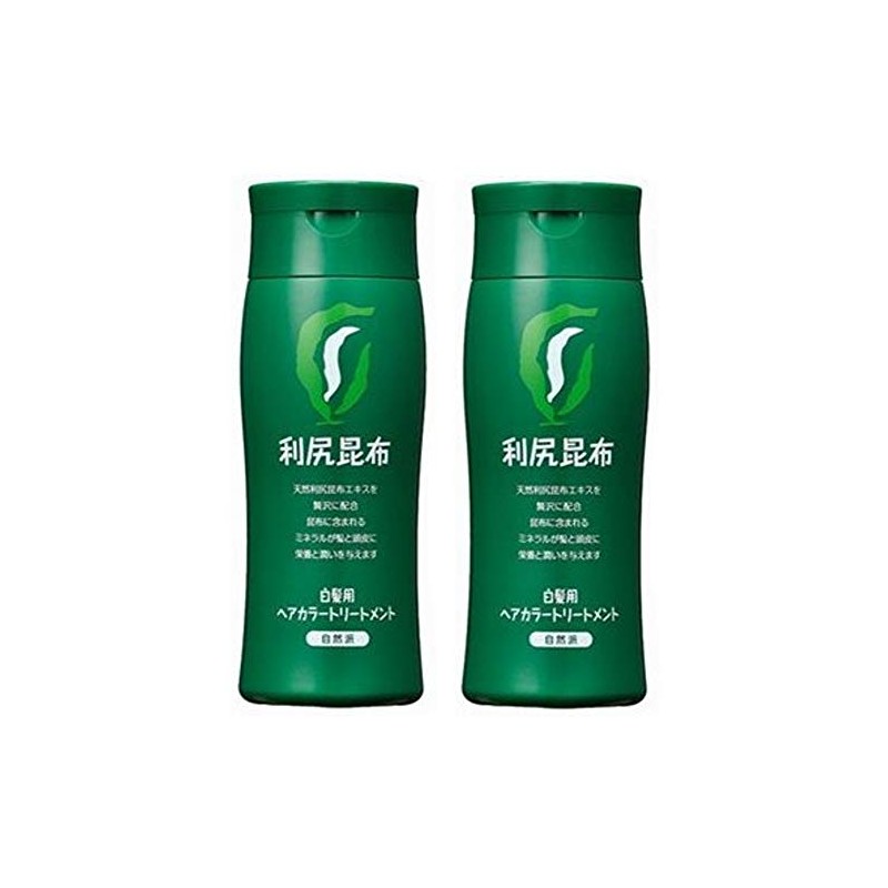 Pure 4582142694041 Kelp Hair Color Treatment, Gray Hair Dye, Black,
