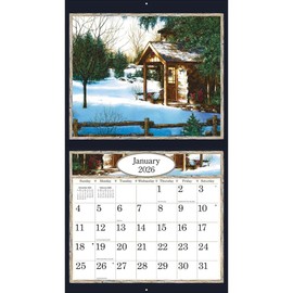 LANG Country Welcome 2026 Wall Calendar (26991001907)