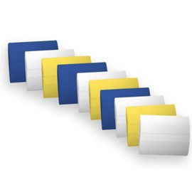 Fabric Chalk for Sewing - Professional Natural Tailors Chalk - Fabric Markers for Sewing, Fabric Chalk Sewing Made in Canada Wax Based Tailor's Chalk by SEWTCO (4 White, 3 Blue, 3 Yellow, 10 Pack)