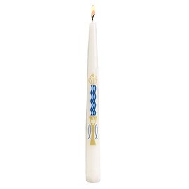 Baptism by Water & The Holy Spirit Baptismal Candle (24 per case)