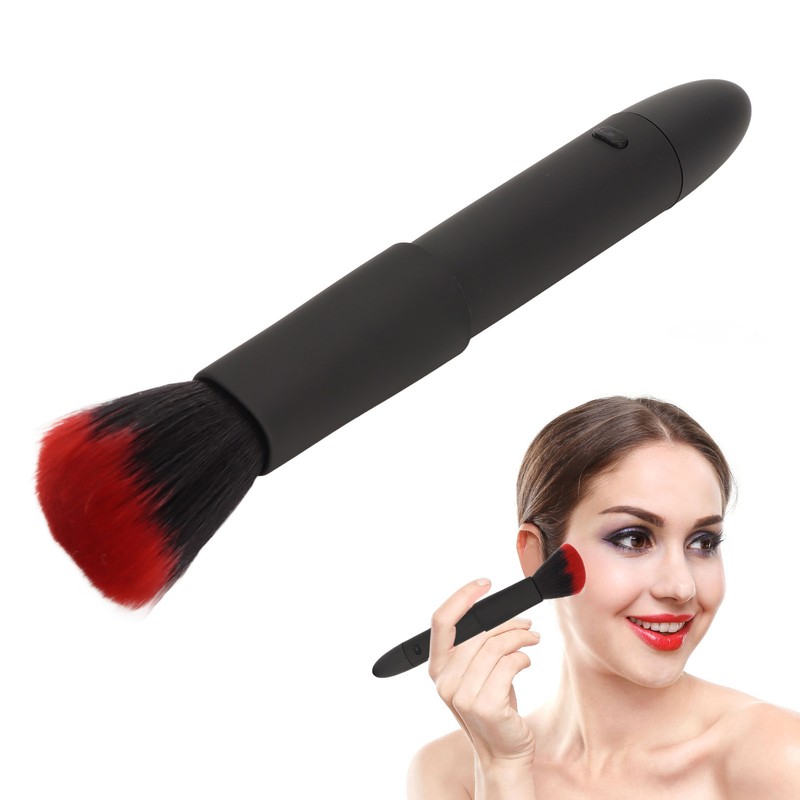 Electric Makeup Brush 10 Gears Rechargeable Adjustable Multifunctional Waterproof Blush