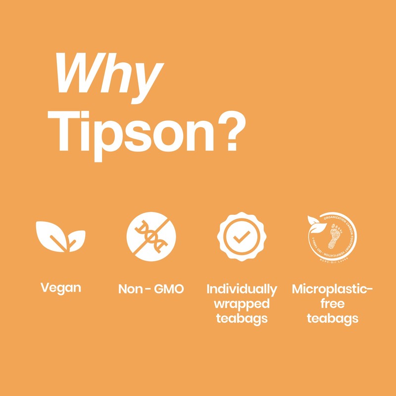 Tipson Organic Ginger Herbal Infusions - Ginger Original - 20