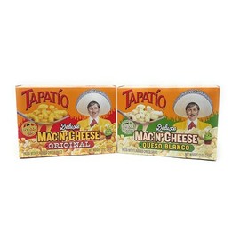 Tapatio Deluxe Mac n' Cheese Original and Queso Blanco 12oz - 2 boxes - 2 flavors