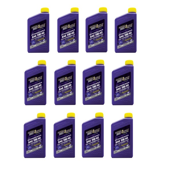 Royal Purple 01540 Set of 12 RP 5W-40 Oil 1-Quart
