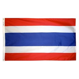 Thailand Flag Nylon 2 ft. x 3 ft. - Made in the USA from Flags Unlimited