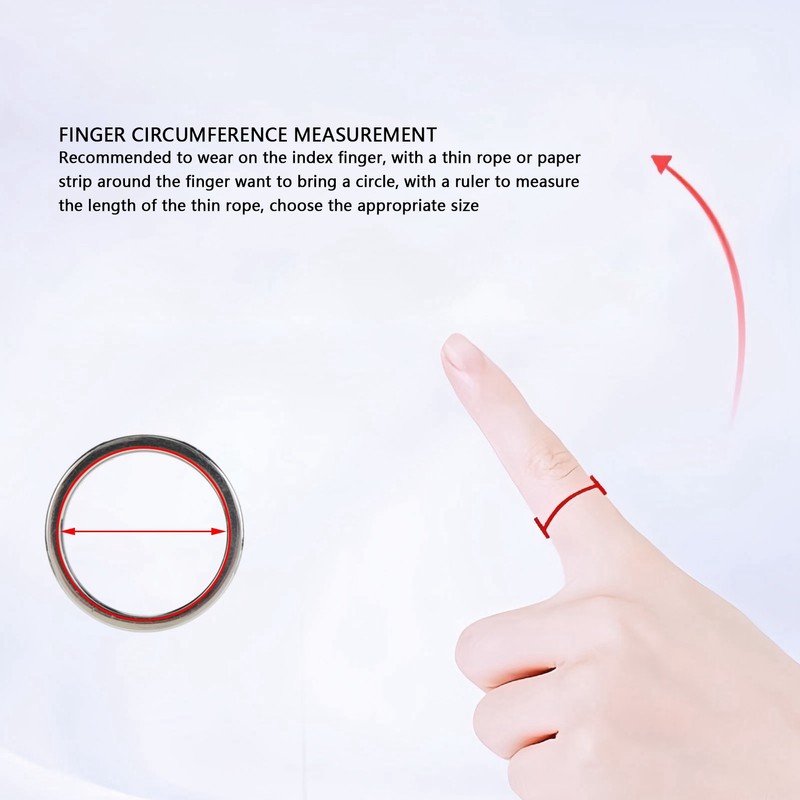 Smart Ring 25mAh Magnetic Charging Bluetooth Remote Control Page Turner
