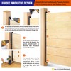 Prinfort 2pack 4FT (H: 45.5″) Matel Backyard Privacy Fence Panels