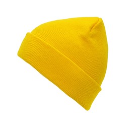 Durio Yellow Beanie for Men Soft Knit Beanie Hats for Men Women Unisex Winter Warm Beanie Mens Skullies & Beanies 01 Yellow
